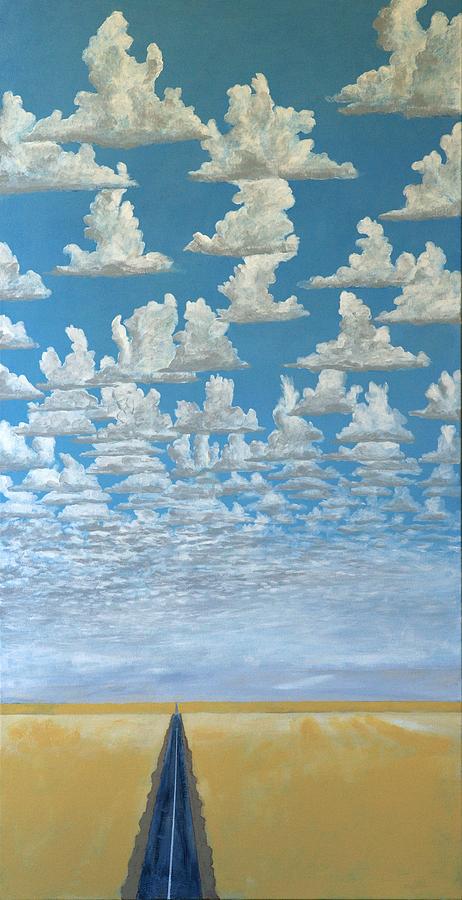 Cloud Ocean Painting by Kerry Beverly