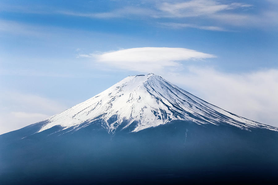 Cloud Over Mt. Fuji Photograph by Natapong Supalertsophon