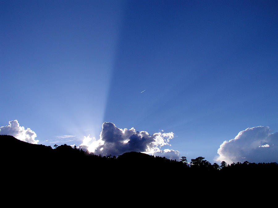 Cloud Rays Photograph by Craig Burgwardt