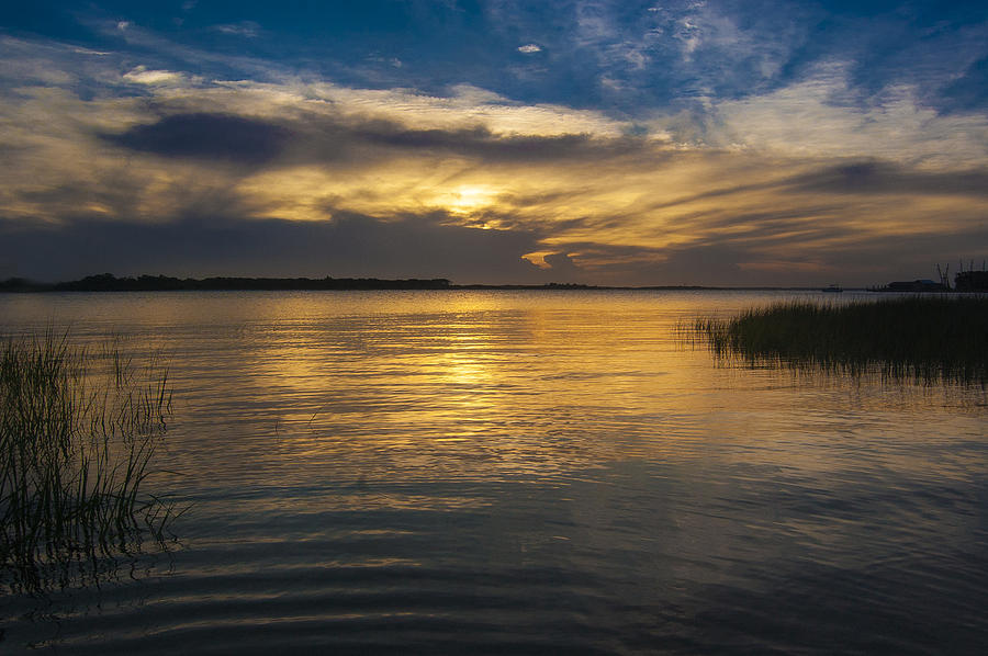 Cloud Reflection Sunset Photograph by Island Sunrise and Sunsets Pieter ...