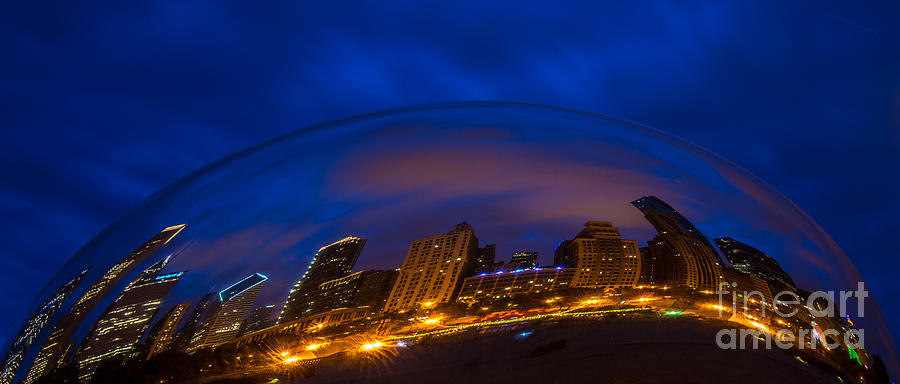 Chicago Photograph - Cloud Skyline by Will Cardoso