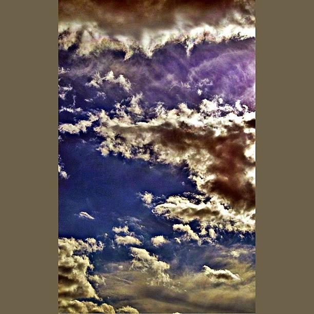Nature Photograph - Cloud Steps To The Great Beyond by Katie Phillips