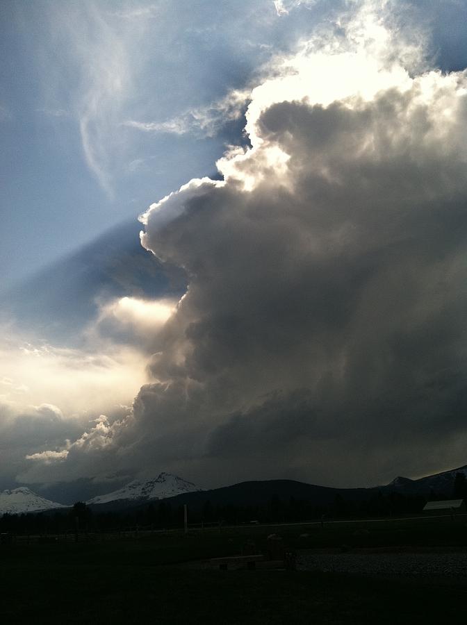 Cloud Storm Photograph by Jennifer Lake