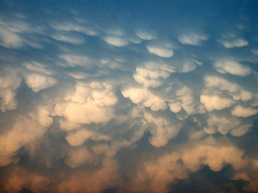 Cloud Texture Photograph by Shane Bechler