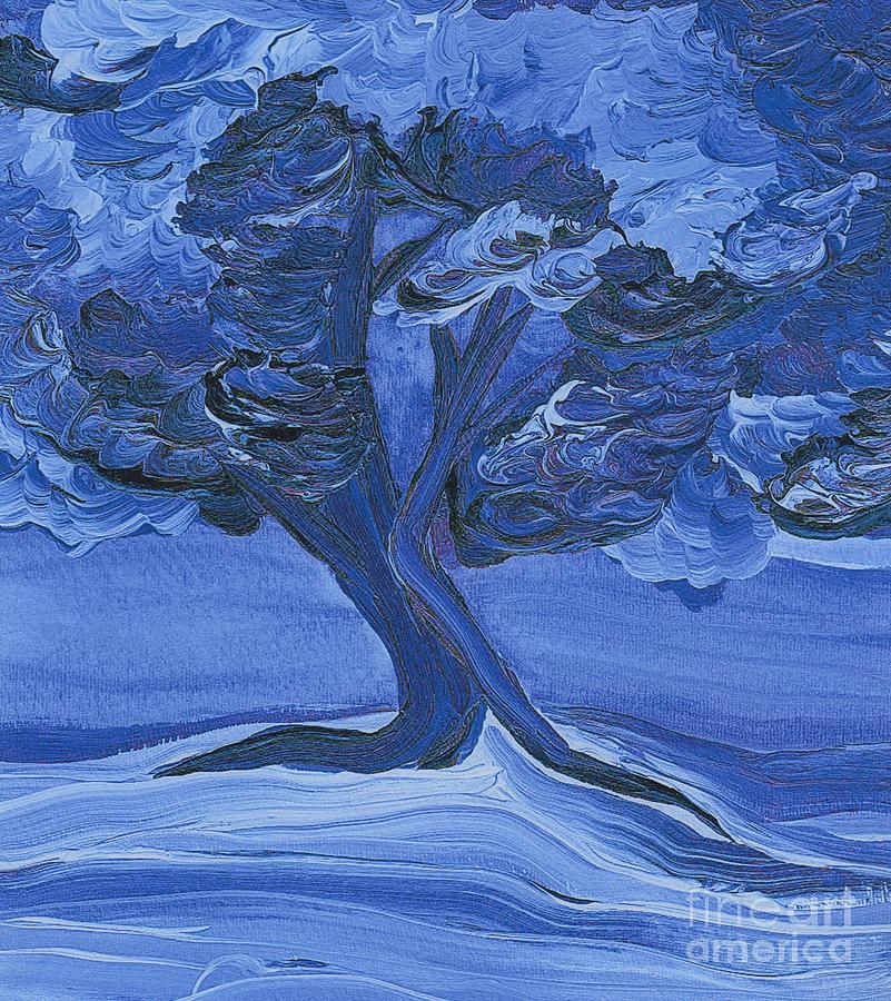 Tree Painting - Cloud Tree by jrr by First Star Art
