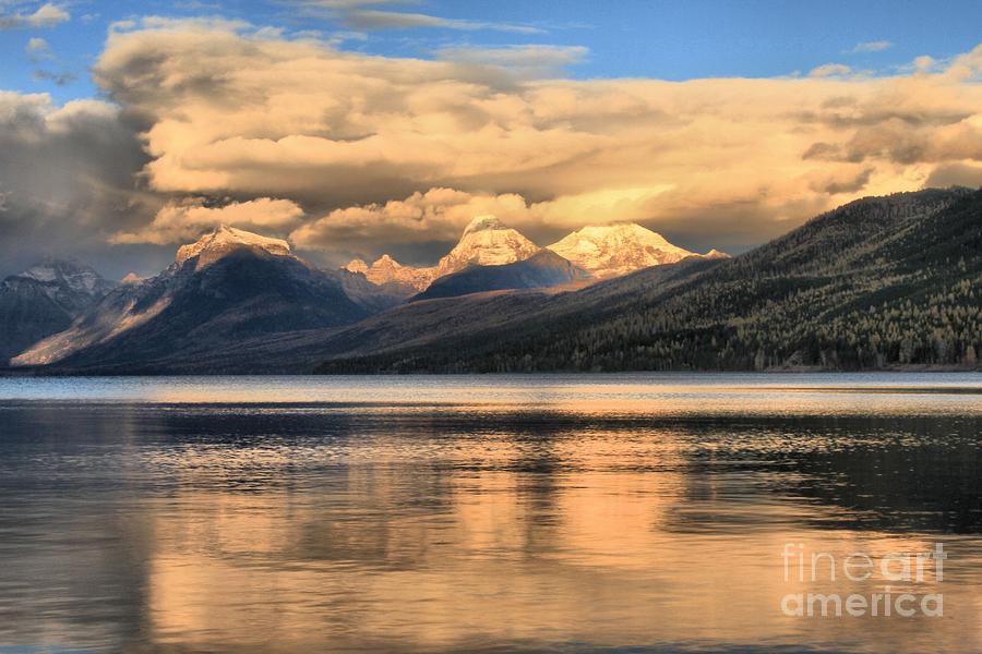 Glacier National Park Photograph - Cloud Wall by Adam Jewell