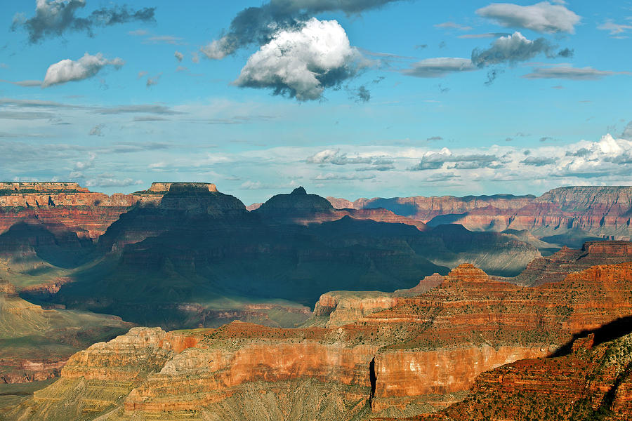 Grand Canyon National Park Photograph - Clouds Above Grand Canyon, Mather Point by Pavliha