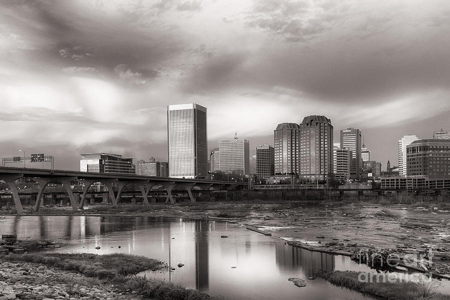 Clouds Above the River City Photograph by Ava Reaves