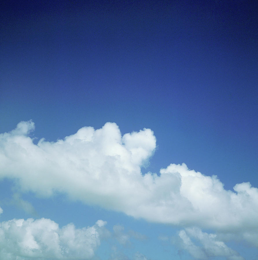 Clouds And Blue Sky. Photograph by Alex Bartel/science Photo Library