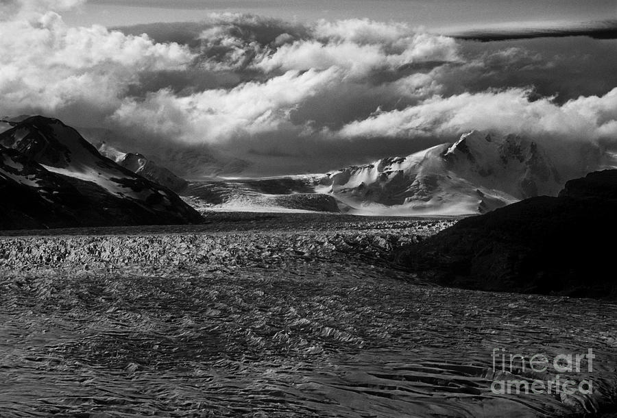 Clouds and Ice Patagonia Photograph by James Brunker
