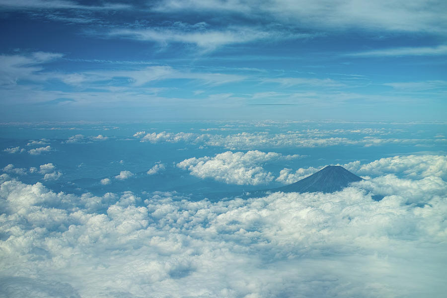 Clouds And Mt. Fuji Photograph by Taketan
