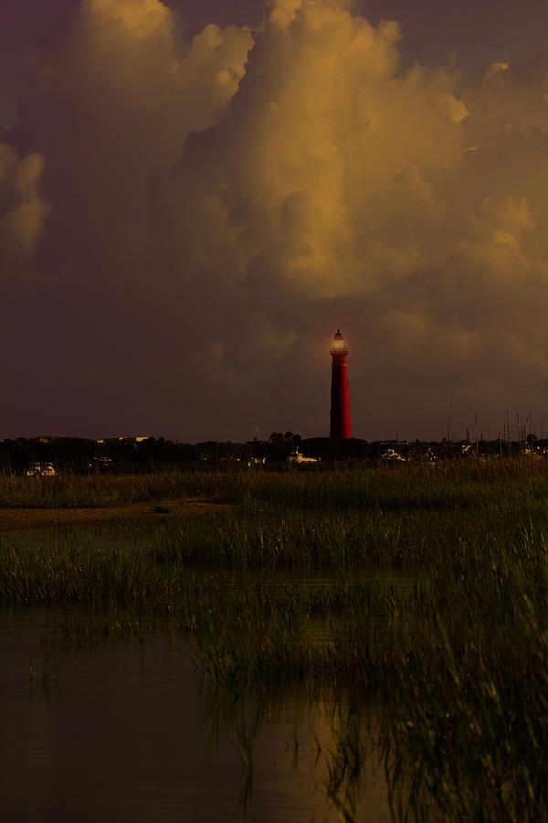 Clouds and Ponce Lighthouse Photograph by Dorothy Cunningham