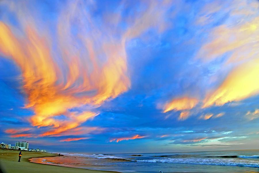 Clouds at dawn Photograph by Bill Jonscher