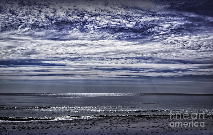 Clouds at the Beach Photograph by Walt Foegelle