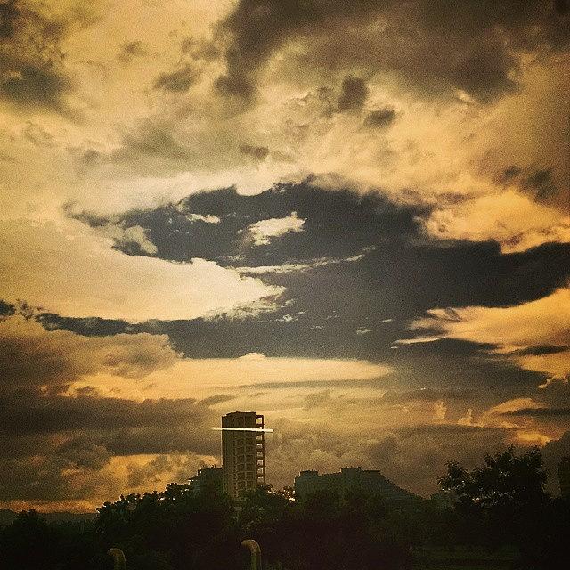 Clouds Going Craaazzy! Photograph by Vishwajeet Kale
