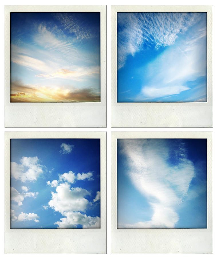 Abstract Photograph - Clouds by Les Cunliffe