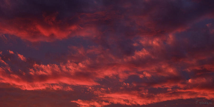 Clouds Of Glory Panoramic Photograph by Joseph Hedaya