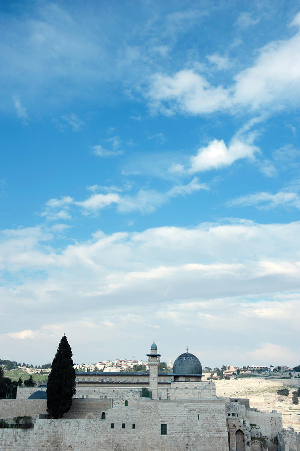 Clouds Over Al-aqsa Mosque Photograph by Zepperwing