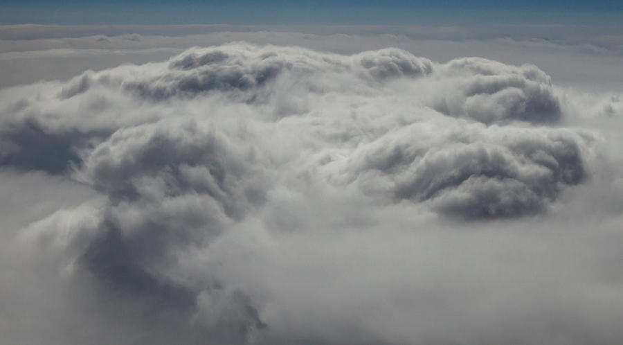 Clouds Over California Photograph by John Daly
