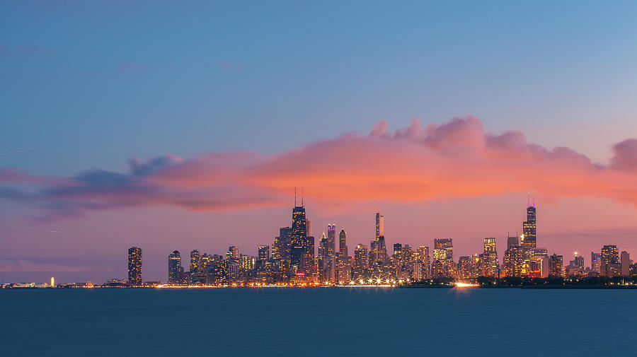 Clouds Over Chicago Photograph by Jobet Palmaira