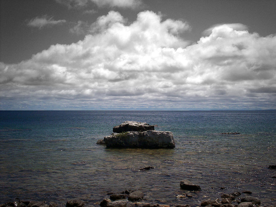 Clouds Over Georgian Bay - f2g Photograph by Richard Andrews
