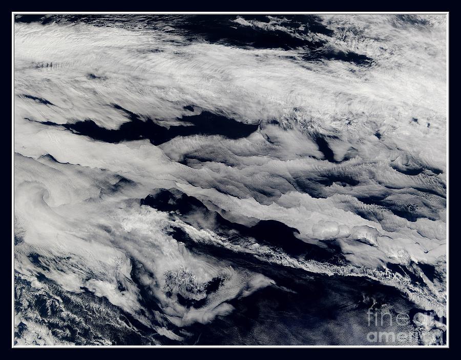 Clouds over Indian Ocean NASA Photograph by Rose Santuci-Sofranko