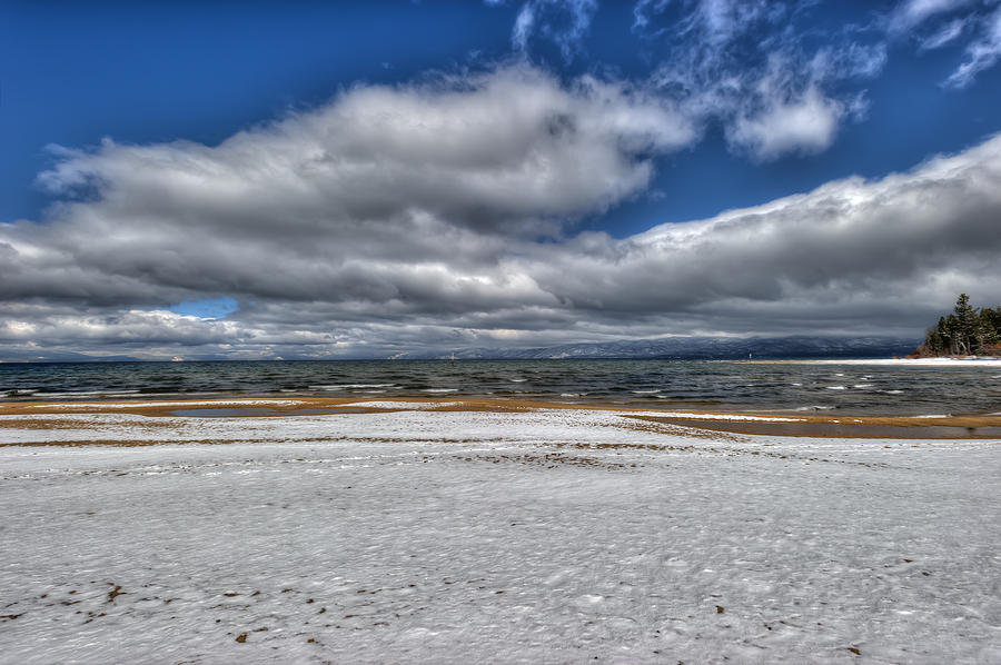 Landscape Photograph - Clouds Over Lake Tahoe by Dennis Bolton Landscape Photograph - Clouds Over Lake Tahoe by Dennis Bolton