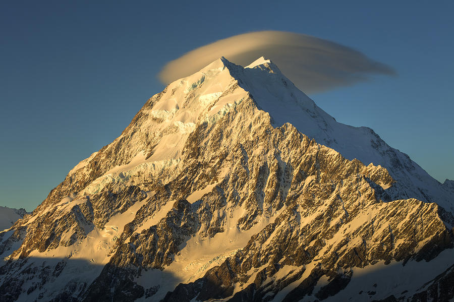 Clouds Over Mount Cook New Zealand Photograph by Colin Monteath