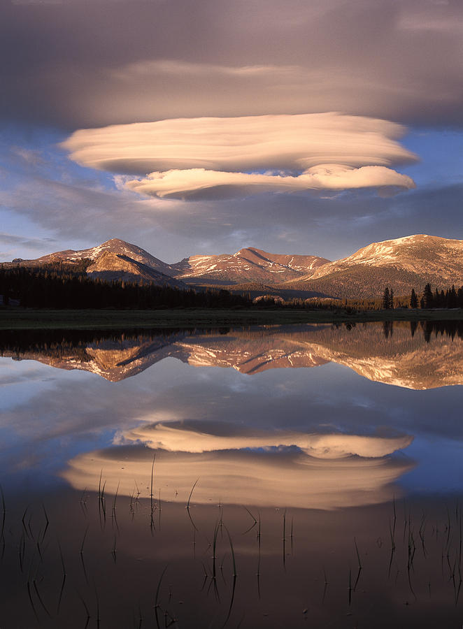 Clouds Over Mt Dana Photograph by Tim Fitzharris