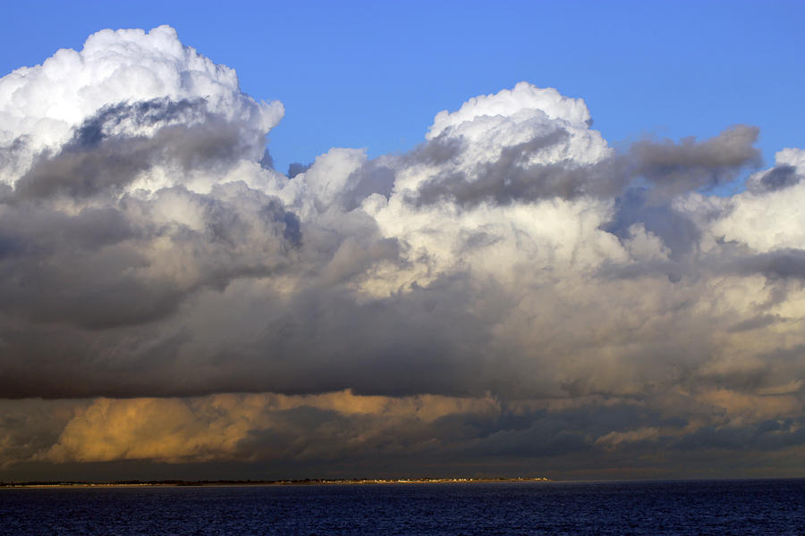 Clouds over Portsmouth Photograph by Tony Murtagh