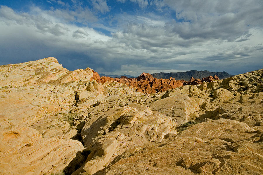 Clouds over Silica Domes Photograph by Chris Flack Desert Images - Fine ...