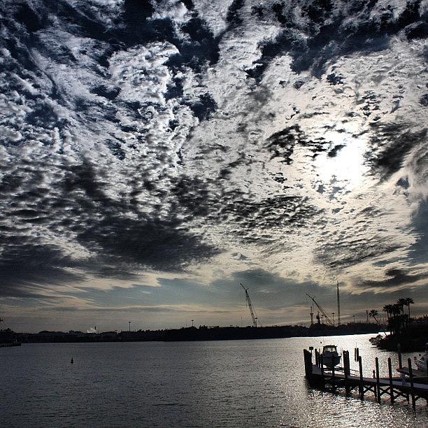 Tampa Photograph - Clouds Over The Island Today Are by Erik Hogan