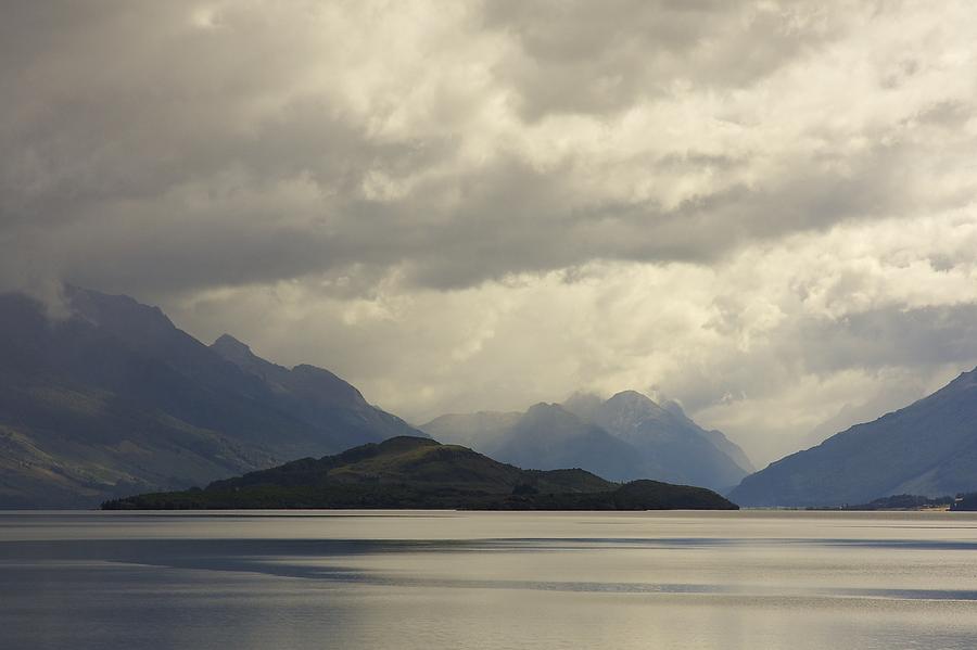 Mountain Photograph - Clouds over Wakatipu #2 by Stuart Litoff