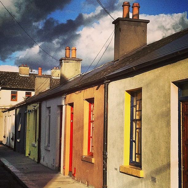 Dublin Photograph - Clouds Shadows & Houses. #dublin by David Lynch
