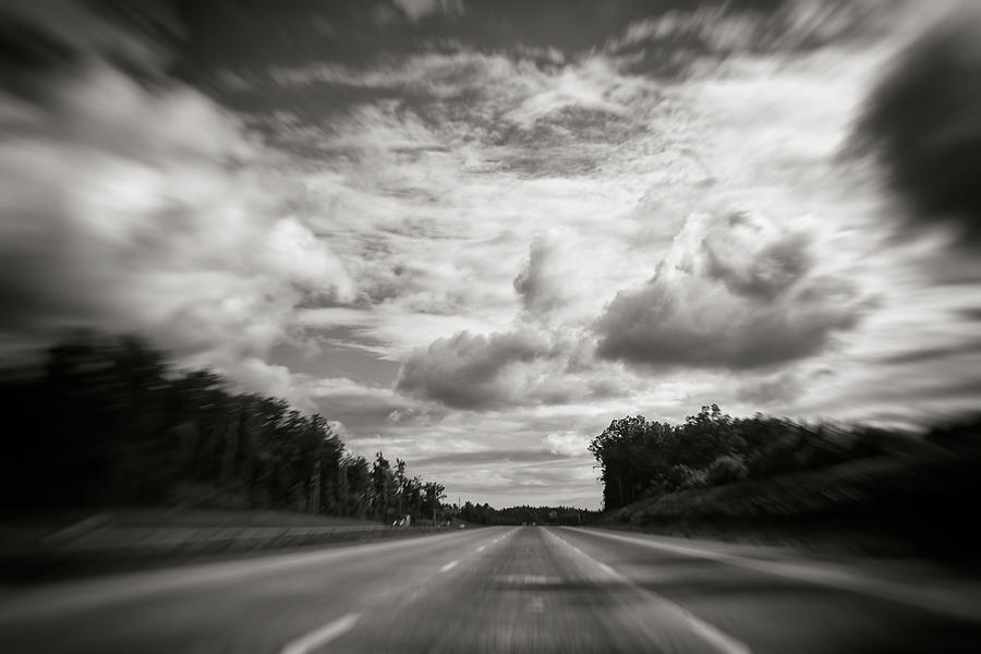 Clouds Zoom Interstate 85 Photograph by Ben Shields