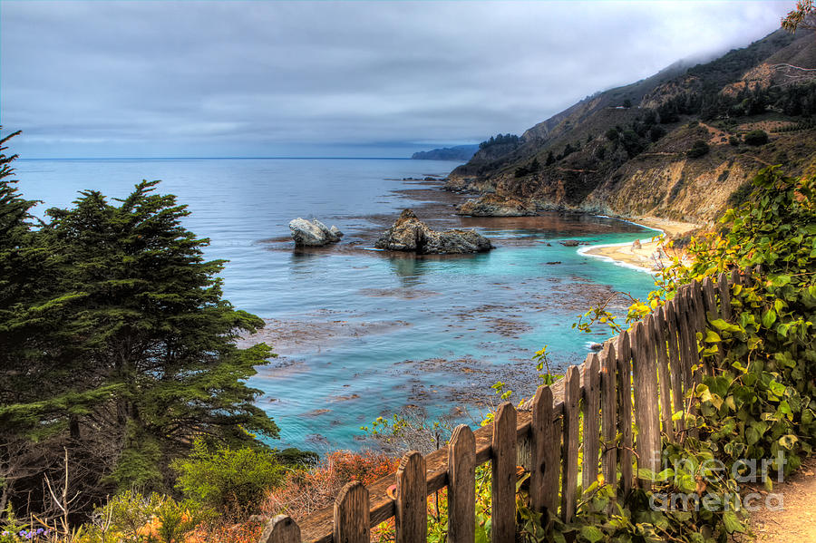 Cloudy Day In Big Sur Photograph by Mimi Ditchie