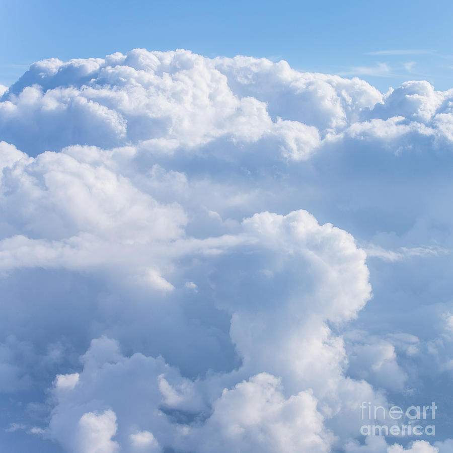 Abstract Photograph - Cloudy sky by Anna Om