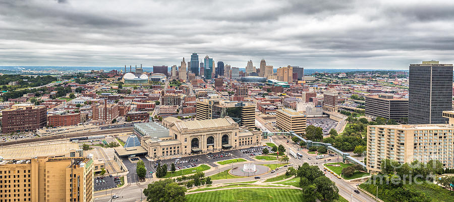 Cloudy Sky Over Kansas City Photograph by Sophie Doell