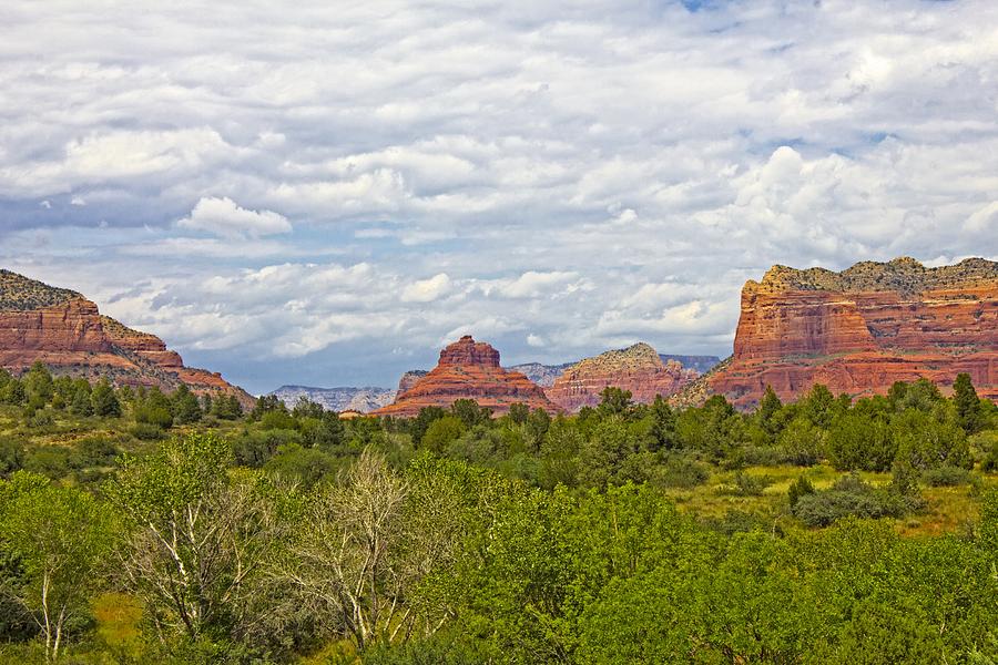 cloudy sky Sedona Arizona Photograph by TN Fairey - Fine Art America