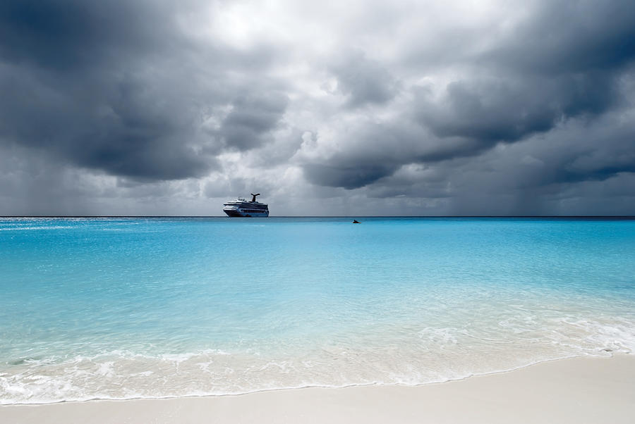 Cloudy Voyage Photograph by Ramunas Bruzas