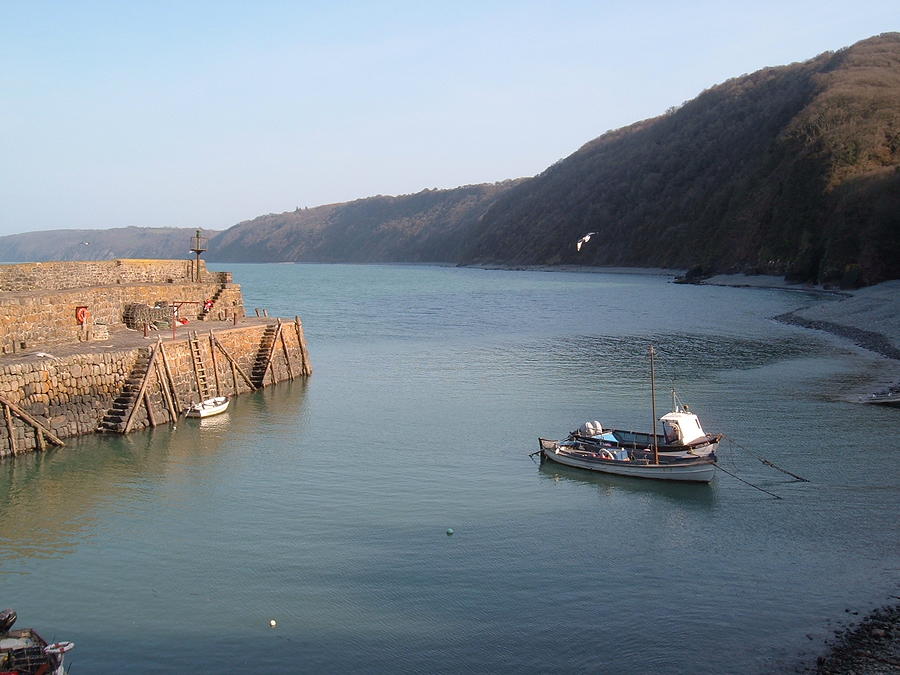 Clovelly Harbour Photograph by Richard Brookes