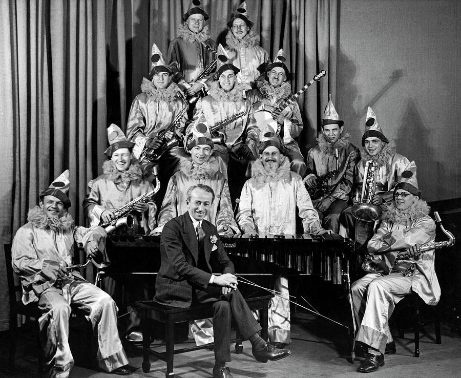 Clown Band Photograph by Underwood Archives