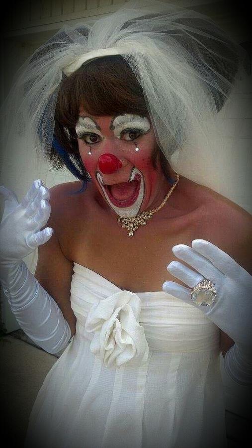 Clown Bride by Barbara Quintero