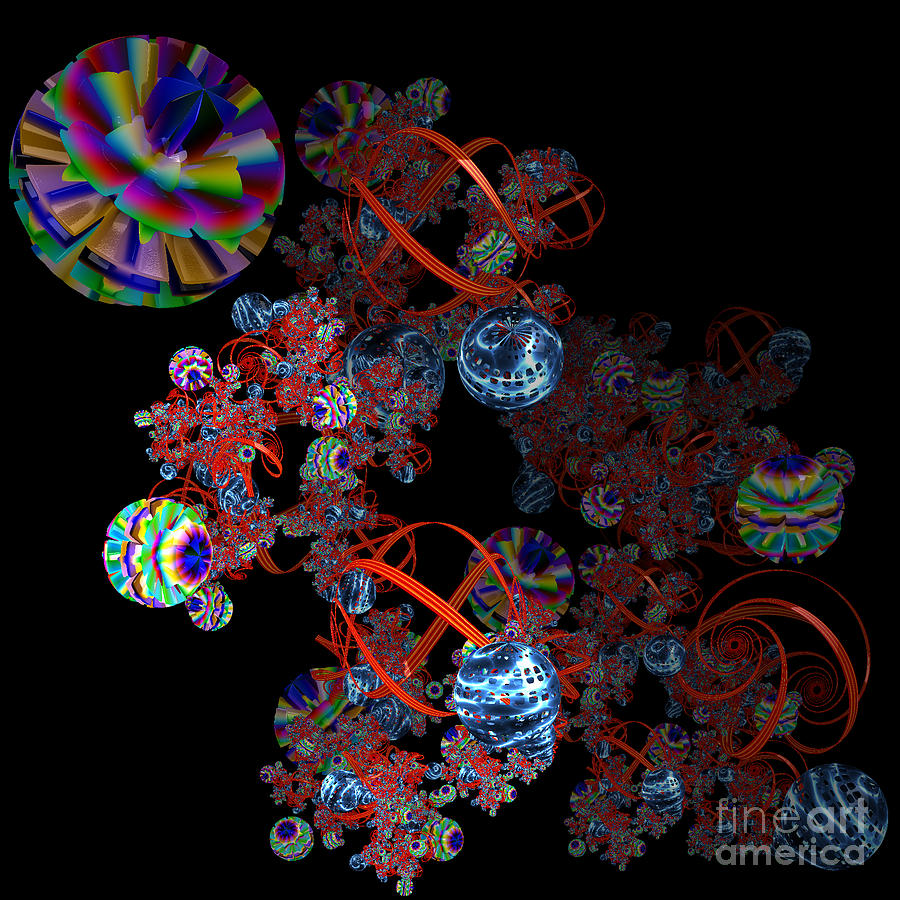 Clown DNA by jammer Digital Art by First Star Art