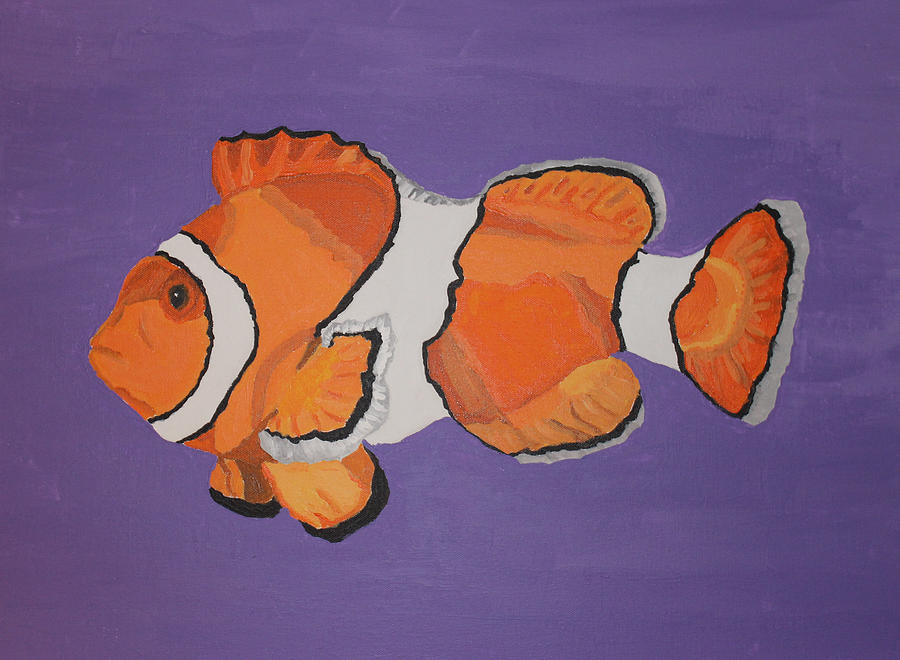 Clown Fish Painting by Michael Moore - Fine Art America