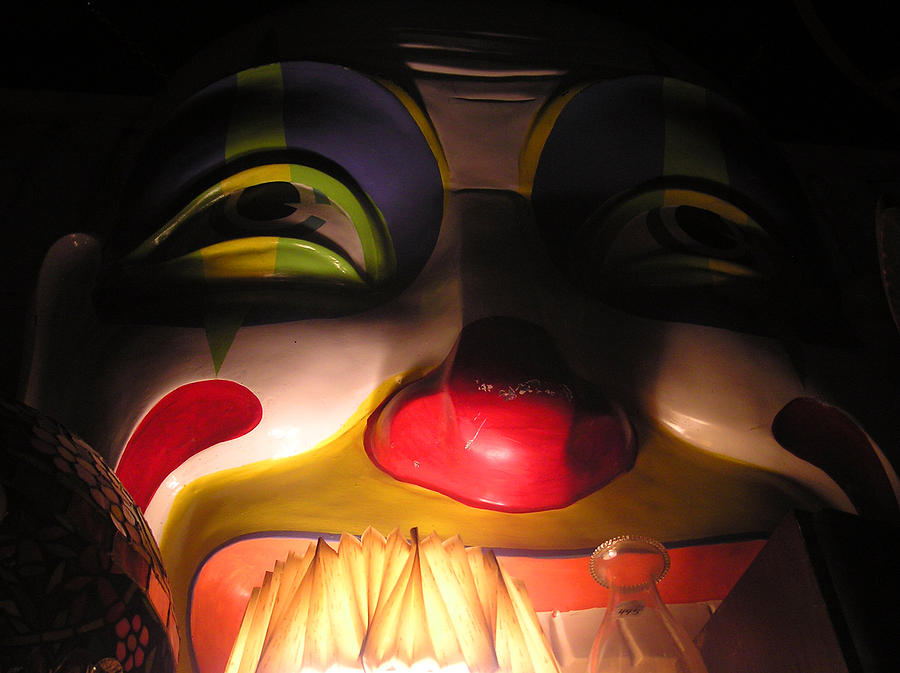 Clown in the Antique Shop Photograph by Adam Johnson