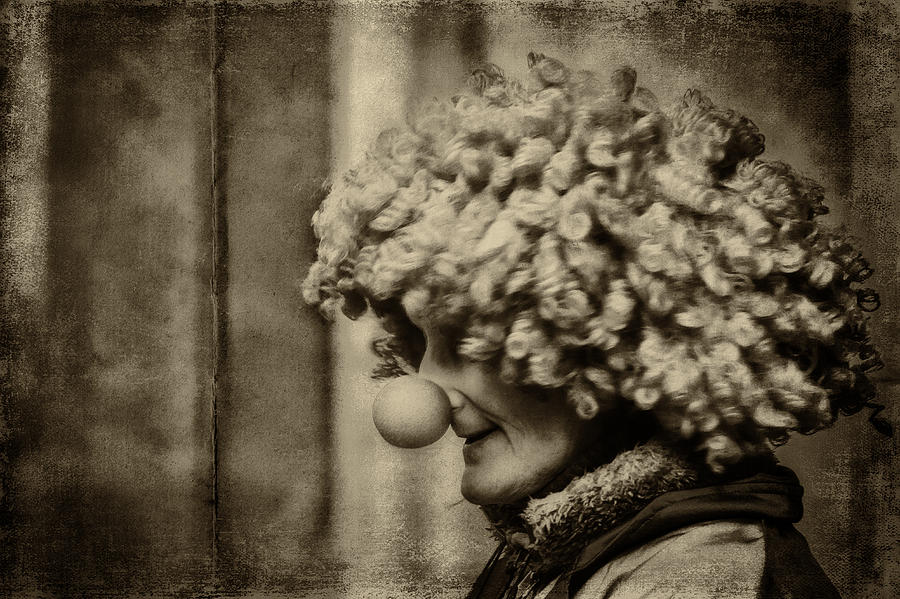 Clown Photograph by Roberto Pagani