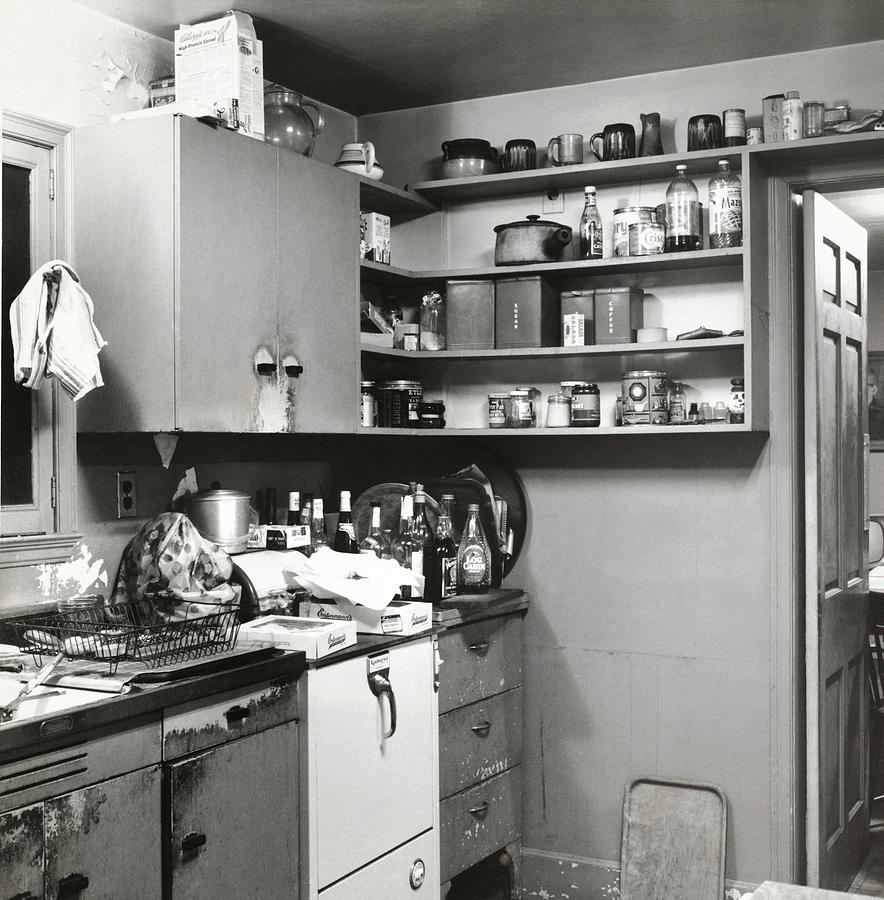 Cluttered Kitchen Photograph by Ralph Bailey