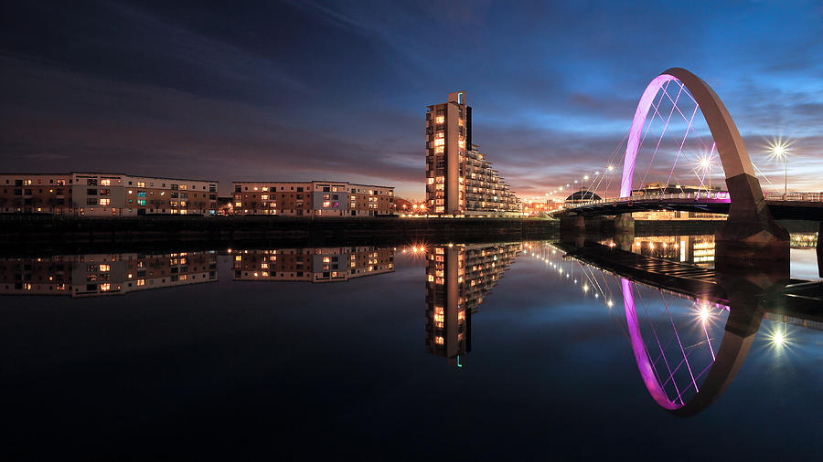 Clyde Arc  Photograph by Grant Glendinning