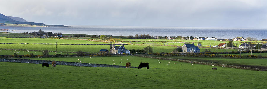 Clyneview Panorama Scotland Photograph by Sally Ross